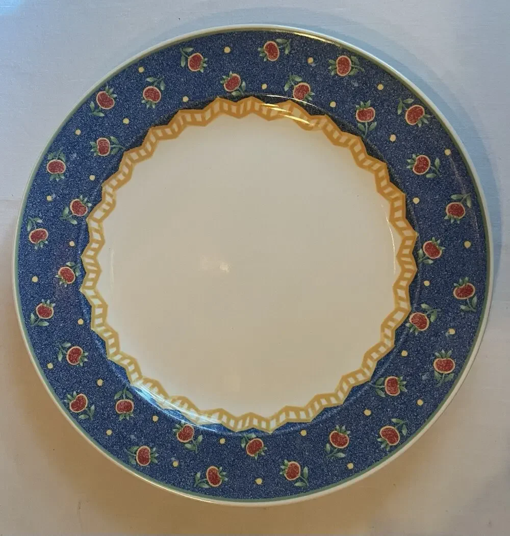 Mikasa Intaglio Navarro CAA77 12” Round Serving Platter Chop Plate Vintage